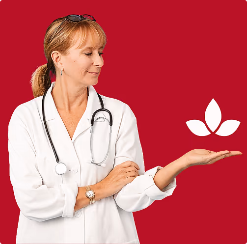 Une praticienne présente les repères de Lymphe